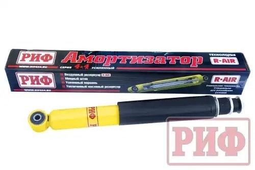Амортизатор SSANGYONG Kyron задний (штатный лифт 0-30мм) РИФ SA262 RIF