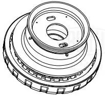 Опора амортизатора переднего с подшипником SA 0557 TRIALLI