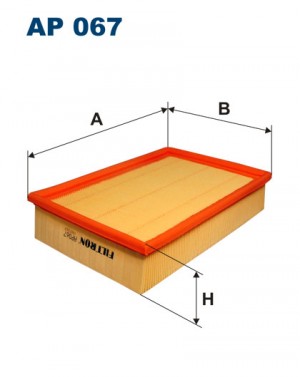 фильтр воздушный !\ Ford Escort/Orion 1.4/1.8D/1.6i 92>, Volvo S70 2.0 97-00 AP067 FILTRON