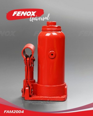 домкрат!гидравлический бутылочный, телескопический, 4т\ FAM2004 FENOX