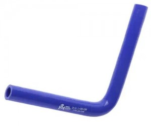 Патрубок угловой силикон (L=200х200мм,d=16 90град.) MEGAPOWER 130-16-168 MEGA POWER