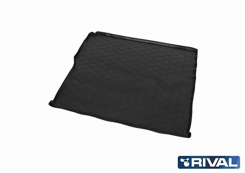 коврик багажника! полиуретан\ Lada Vesta SW 15>/Vesta Cross SW 17> с фальш полом 16006003 RIVAL