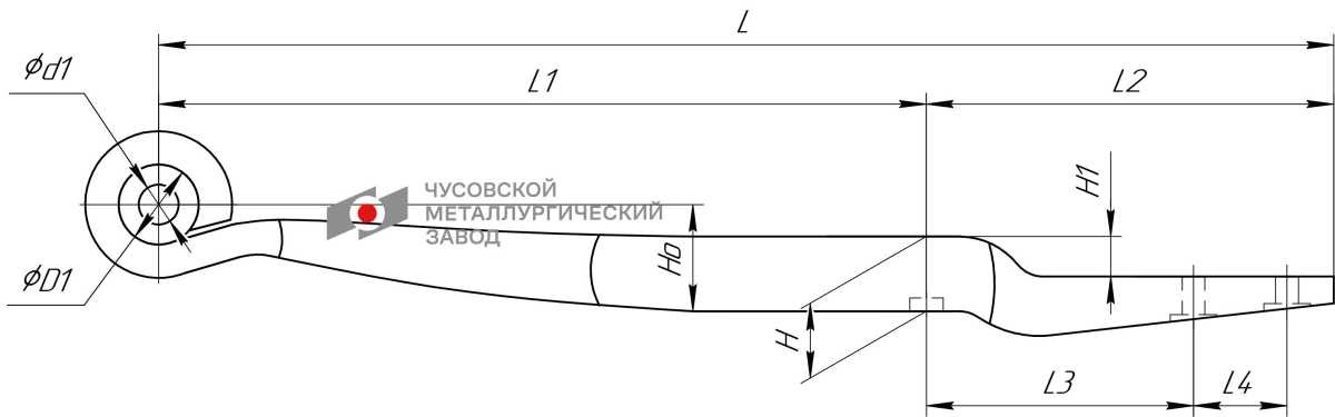 Рессора BPW о.н. 0508213900 705601BW13900 OMK AUTO