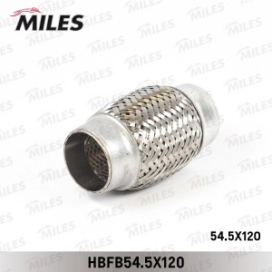 Труба гофрированная (гофра) внутренним плетением 54.5X120 HBFB54.5X120 HBFB54.5X120 MILES