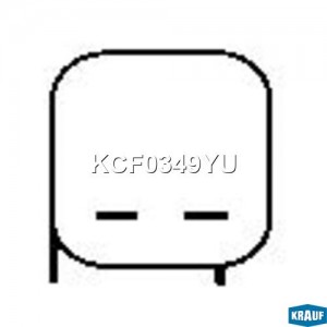 Компрессор FORD Focus (04-11) VOLVO S40,V50 (04-12) кондиционера KRAUF KCF0349YU KRAUF