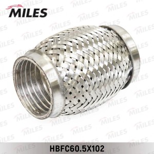 Труба гофрированная (гофра) внутренним металлорукавом 60.5X102 HBFC60.5X102 HBFC60.5X102 MILES