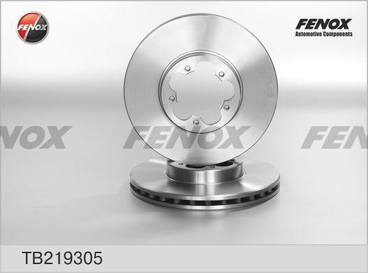Диск тормозной 300x28x5мм передний  2шт TB219305 FENOX