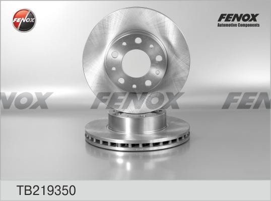 Диск тормозной Fiat Ducato Van 06-, Peugeot Boxer, Citroen Jumper 02-06  2шт TB219350 FENOX