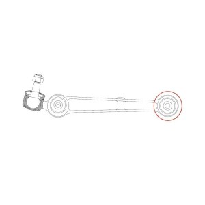 Сайлентблок MERCEDES-BENZ C-Class 2000 ~ 2014 / E-Class 2002 ~ 2016 / SLK-Class  GV0786 CTR