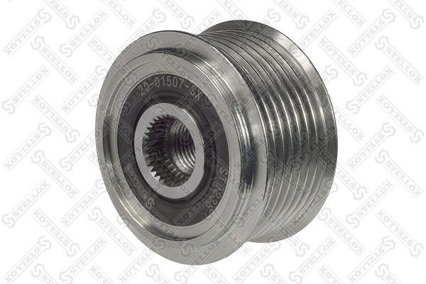 шкив генератора! 12V 90A K7\ Kia Bongo 2.5 CRDi 12>, HyundaiI Porter/H100 20-01507-SX STELLOX