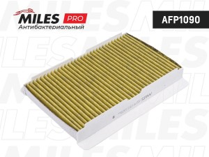 Фильтр салона антибактериальный (серия PRO) CITROEN C3/C4/PEUGEOT 307/308 02 (FI AFP1090 MILES