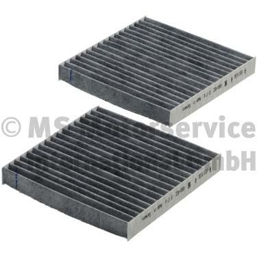 к-кт фильтров салона! угольных 2шт. \ BMW X3 F25 2.0-3.5 10> 50014560 KOLBENSCHMIDT