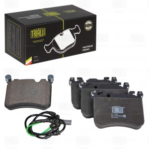 Колодки торм. BMW X5 (F15) (13-)/X6 (F16) (14-) диск. перед. (диск 395) (с датч. PF 4191 TRIALLI
