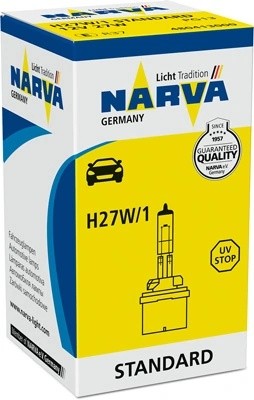 Лампа 12V H27W/1 27W PGJ13 Standard NARVA 480413000 NARVA