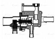 Термостат для Chevrolet Cruze 09-/Aveo T300 11- в сборе с пласт. корп. LT0547 LT0547 LUZAR
