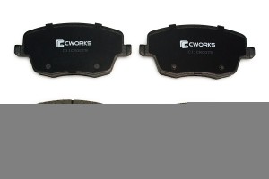 Тормозные колодки передние Low Metallic C11CR0075 C11CR0075 CWORKS