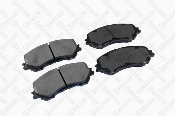 колодки дисковые перед.! с антискрип. пл.\ Nissan Qashqai/X-Trail 1.6/2.0/1.6dCi 000-706B-SX STELLOX