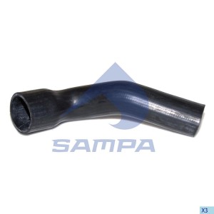 патрубок радиатора !50x60x380 \MB Sprinter 010.368 SAMPA