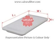 Фильтр воздушный DAIHATSU Cuore (03-) SAKURA A1225 SAKURA