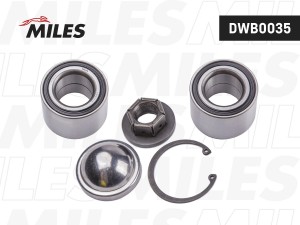Подшипник ступицы задний без ABS FORD FOCUS/FIESTA/FUSION/MAZDA 2 98- (SKF VKBA  DWB0035 MILES