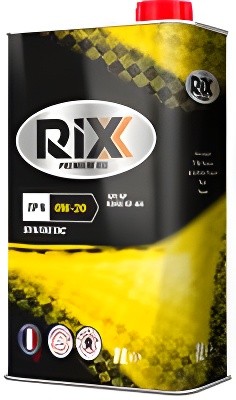 Масло моторное RIXX TP N 0W20 SP/GF-6A (1 л) синт. RX0001TPN RX0001TPN RIXX