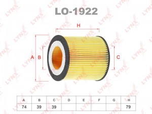 BMW 1-F20/F21/ 3-F30/F31/ 5-F10/F11 LO-1922 LYNXAUTO