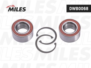 Подшипник ступ.пер. OPEL Astra/Corsa/Kadett/Vectra/DAEWOO Nexia/Lanos/Espero/Nub DWB0068 MILES