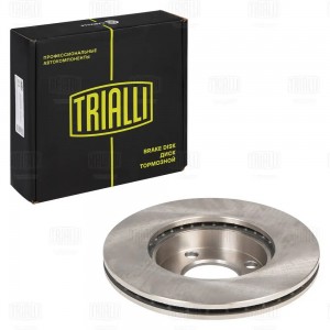 Диск торм. Audi 80/90/100 (78-) перед. d=256 (DF 084613)  2шт DF084613 TRIALLI