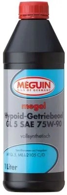 4650 Meguin Синт. тр.масло Megol Hypoid-Getriebeoel 75W-90 GL-5 (1л) 4650 MEGUIN