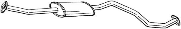 Глушитель NISSAN Note (09-) средняя часть BOSAL 285-441 BOSAL