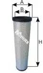 фильтр воздушный! вставка H562 D149.5 d109.6\ DAF/VANHOOL/VDL Omn A840-1 MFILTER AUTOMOTIVE FILTERS