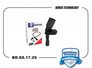 Датчик ABS задний правый 1K0927808 BR.SS.17.29 Octavia A5 04-, Tiguan 07- BR.SS.17.29 BRAVE
