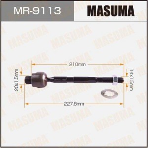 тяга рулевая!\ Honda Civic all excl. 2.2D 05> MR-9113 MASUMA