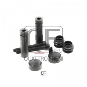 р/к диcкового тормоза! (мр) направл. 18x66, втулка, 2 болта M8x70, пыльники\ MB  QF50F00025 QUATTRO FRENI