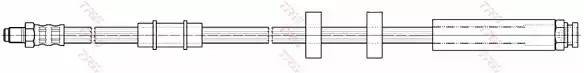 шланг тормозной передний! L=500\ Fiat Ducato all 02> PHB488 TRW