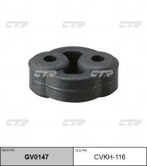 Крепление глушителя HYUNDAI Accent 1994 ~ 1999 / Click 2002 ~ 2011 KIA Soul / Mo GV0147 CTR