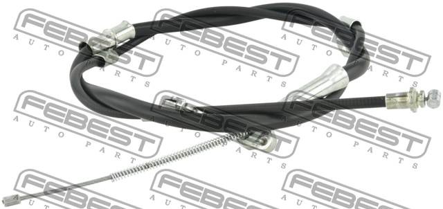 Трос ручника левый TOYOTA CAMRY V40 0199-BCACV40LH 0199-BCACV40LH FEBEST
