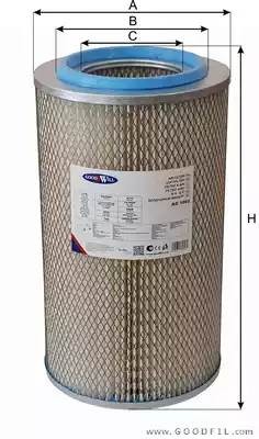 Фильтр воздушный AG 1002 GOODWILL
