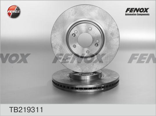 TB219311 диск тормозной передний!\ Hyundai ix55 3.0V 08> TB219311 FENOX