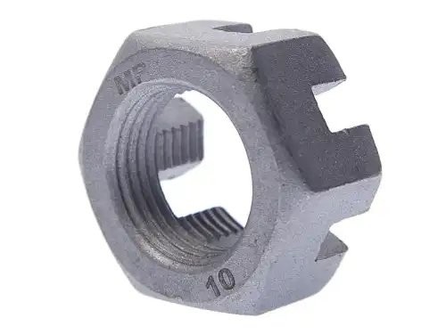 Гайка М20х1.5-6Н корончатая многоцелевая тефлон MEGAPOWER 900-00-030 MEGA POWER