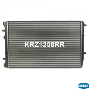 Радиатор VW Polo (01-09) охлаждения двигателя KRAUF KRZ1258RR KRAUF