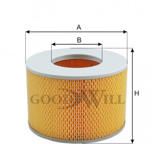 Фильтр воздушный AG533 AG 533 GOODWILL