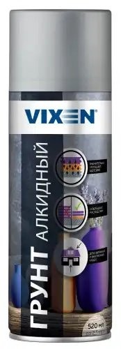 Грунт серый аэрозоль 520мл VIXEN VX21002 VIXEN