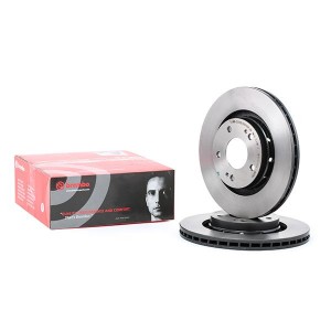 Диск тормозной MITSUBISHI Outlander (03-12) передний (1шт.) BREMBO 09.A738.11 BREMBO