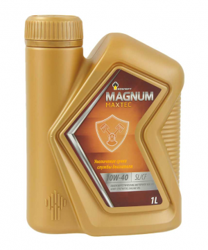 Масло моторное РОСНЕФТЬ MAGNUM Maxtec 10W40 SL/CF п/синт.1л 40814732 ROSNEFT