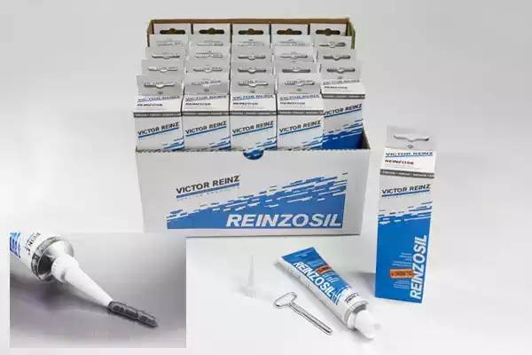 ГЕРМЕТИК УНИВЕРСАЛЬНЫЙ REINZOSIL (СЕРЫЙ) 70мл ( - 50 C до + 320С) 703141410 VICTOR REINZ