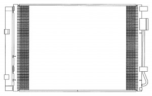 Радиатор ACCENT IV (RB) SOLARIS RIO III (UB) 52219812 52219812 SAKURA