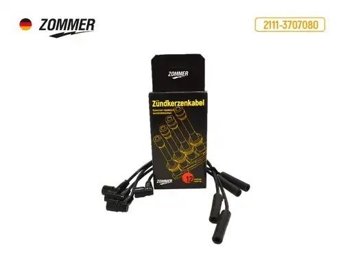 Провода высокого напряжения ВАЗ 2108, 2109, 21099, 2110, 2111, 2112, 2113, 2114, 21113707080 ZOMMER