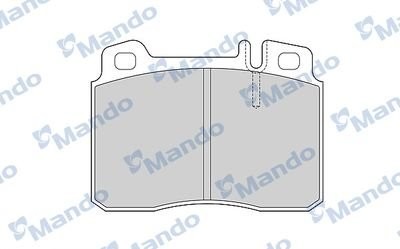 Колодки тормозные MERCEDES E (W124,W210) передние (4шт.) MANDO MBF015653 MANDO