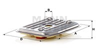 AUDI 80/A3/A4/A6/ VW GOLF IV/PASSAT [B5] К-КТ С ПРОКЛАДКОЙ/ СМ.ПРОКЛ!!!! H2019KIT MANN FILTER